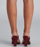 Day To Night Faux Suede Mules