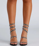 A Thing Of Beauty Spiral Crystal Heels