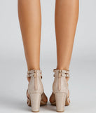 Find Your Shine Glitter Criss-Cross Heels