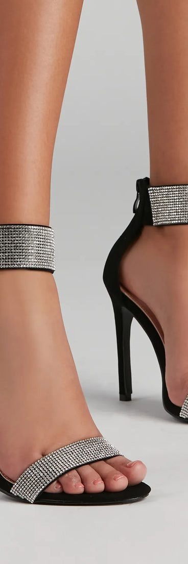 Glam Struck Rhinestone Stiletto Heels