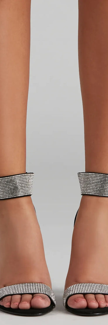 Glam Struck Rhinestone Stiletto Heels