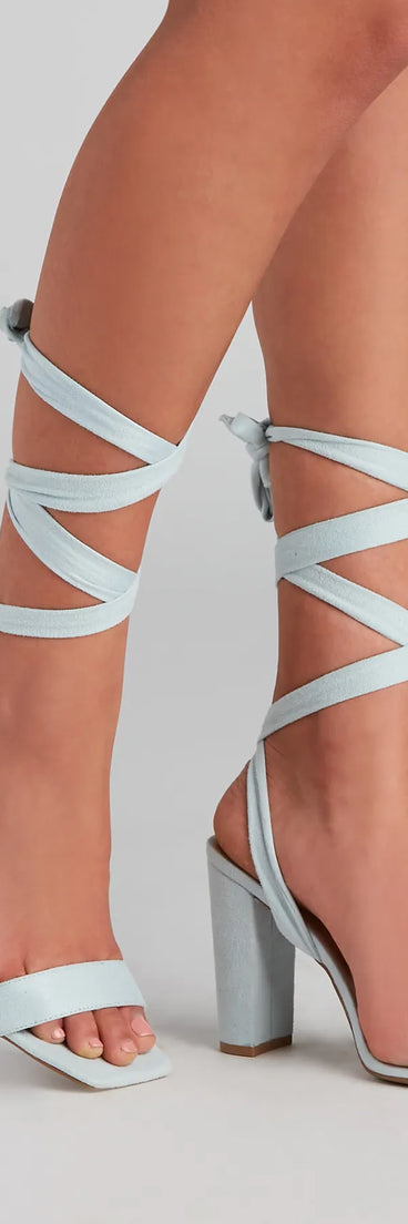 Step Out In Style Block Heels