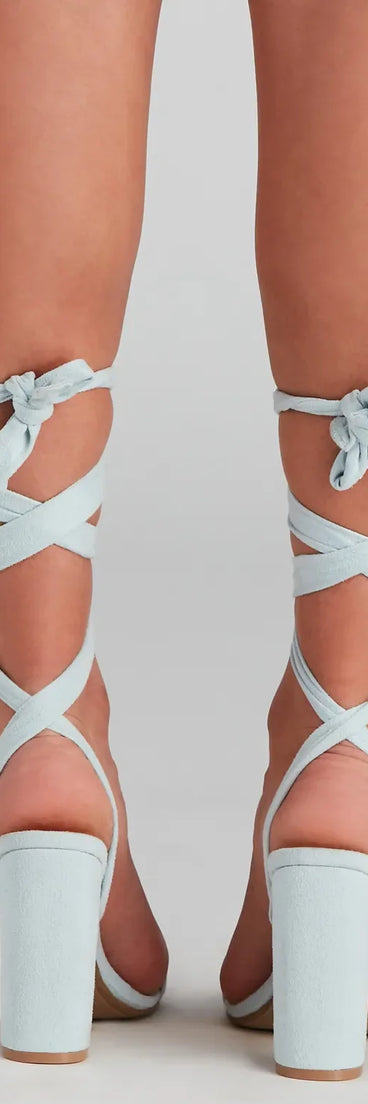 Step Out In Style Block Heels