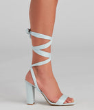 Step Out In Style Block Heels