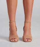 Business Or Pleasure Nubuck Block Heels