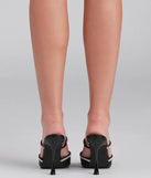 Elevated Glamour Rhinestone Detail Pumps