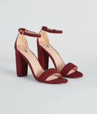 So Spectacular Glitter Block Heels