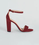 So Spectacular Glitter Block Heels