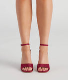 Own This Shine Glitter Block Heels