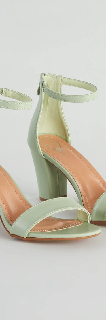 Classic Perfection Block Heels