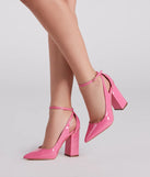 It-Girl Vibes Block Heel Pumps