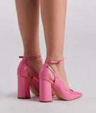 It-Girl Vibes Block Heel Pumps