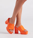 Trendy Girl Era Chunky Platform Mules
