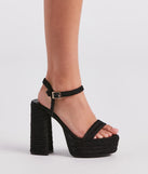 Spring Into Style Espadrille Platform Heels