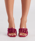 Forever Trendsetter Metallic Stiletto Mules