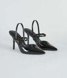 Posh Perfection Patent Faux Leather Pumps