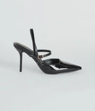 Posh Perfection Patent Faux Leather Pumps
