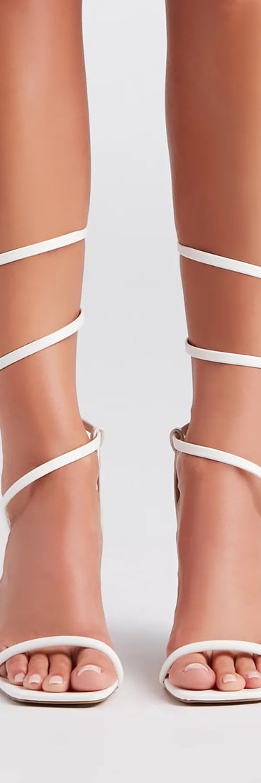 Turn Up In Style Kitten Stiletto Heels