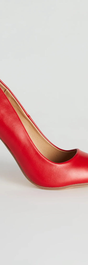 Chic Strides Pointed Stiletto Pumps