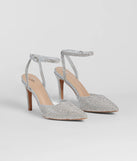 Here For The Glamour Rhinestone Stiletto Pumps
