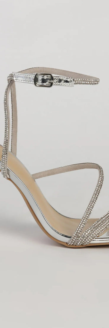 Walk The Runway Rhinestone Stiletto Heels