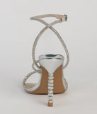 Walk The Runway Rhinestone Stiletto Heels