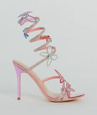 Spread Your Wings Butterfly Spiral Stiletto Heels