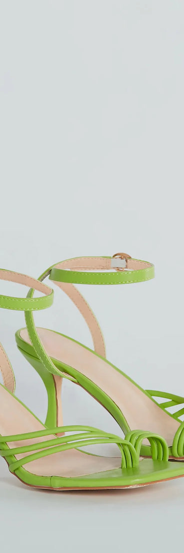 Simply Fab Patent Faux Leather Kitten Heels