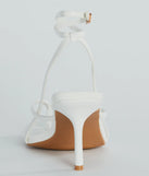 Eye-Catching Pop Strappy Thong Stiletto Sandals