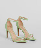 Chic Icons Pointed Toe Patent Stiletto Heels