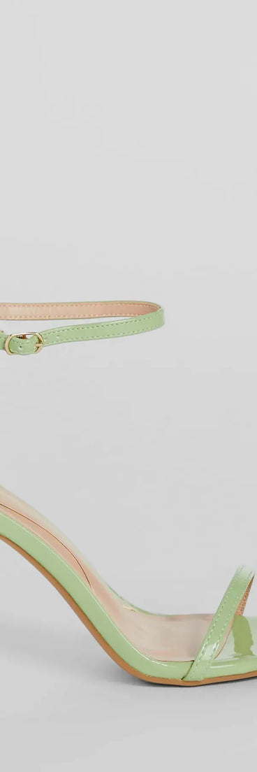 Chic Icons Pointed Toe Patent Stiletto Heels