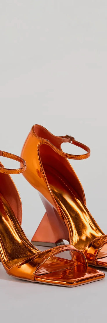 Trendsetter Energy Asymmetric Wedge Heels