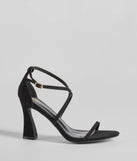 
Upgrade your style game for 2025 with the Ultra Modern Chic Strappy Nubuck Block Heels in black, perfect for any fashion-forward wardrobe.