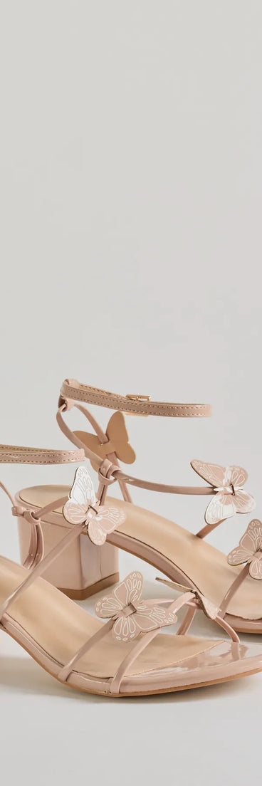 
Upgrade your style game for 2025 with the Feeling Fly Butterfly Patent Block Heels in nude, perfect for any fashion-forward wardrobe.
