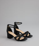 Style Pop Square Toe Nubuck Stiletto Heels