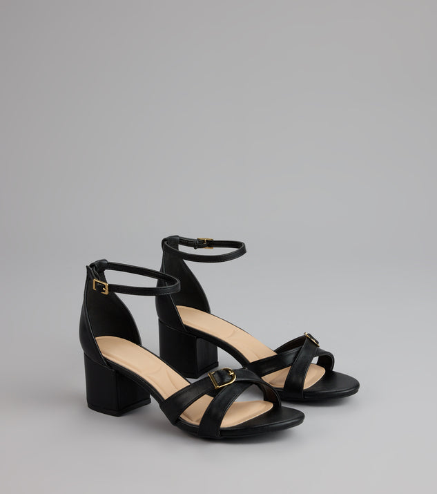 Style Pop Square Toe Nubuck Stiletto Heels