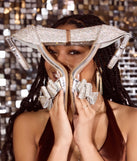 Endless Glam Rhinestone Bow Block Heels