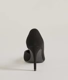 Elevate your work wardrobe with the Country Chic Western Toe Cap Stiletto Pumps in black, a versatile women's shoe perfect for the office; that combines style with comfort for seamless desk-to-dinner transitions.