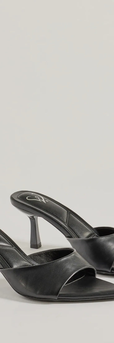 Elevate your work wardrobe with the Wild Instinct Kitten Stiletto Heels in black, a versatile women's shoe perfect for the office; that combines style with comfort for seamless desk-to-dinner transitions.