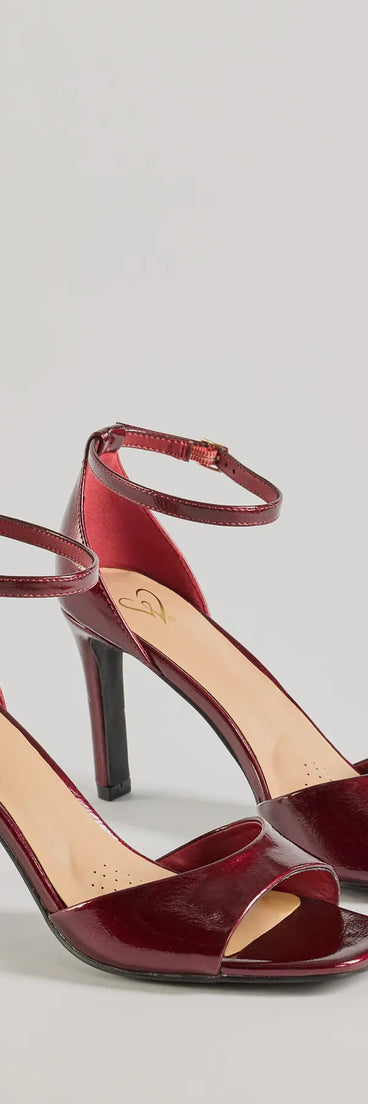 Sleek And Fab Strut Stiletto Heels