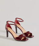 Sleek And Fab Strut Stiletto Heels