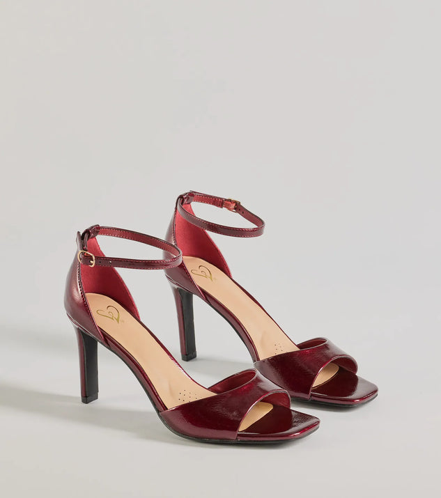 Sleek And Fab Strut Stiletto Heels