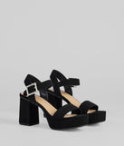 Dazzling Grace Faux Pearl Platform Heels