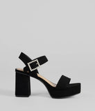 Dazzling Grace Faux Pearl Platform Heels