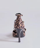 Elevate your work wardrobe with the Wildly Fierce Leopard Stiletto Pumps in leopard print, a versatile women's shoe perfect for the office; that combines style with comfort for seamless desk-to-dinner transitions.