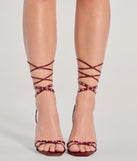 
Upgrade your style game for 2025 with the Laced Up Rhinestone Stiletto Heels in red, perfect for any fashion-forward wardrobe.