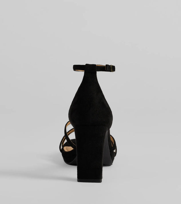 Elevated Strappy Block Heels | Windsor