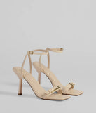 Buckled Up Stiletto Heels