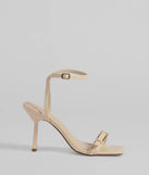 Buckled Up Stiletto Heels