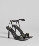 Buckled Up Stiletto Heels